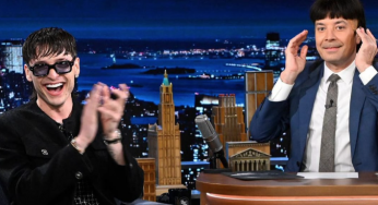 Peso Pluma presentó su nuevo sencillo con Jimmy Fallon; su corte, “fue un error”